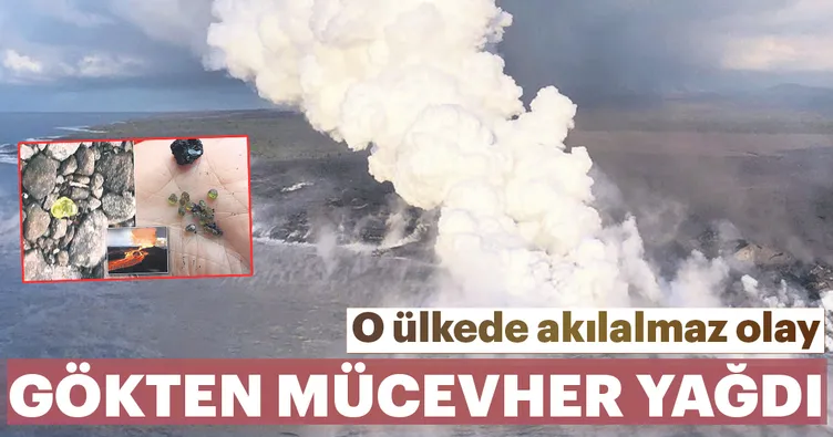 Gökten mücevher yağdı!