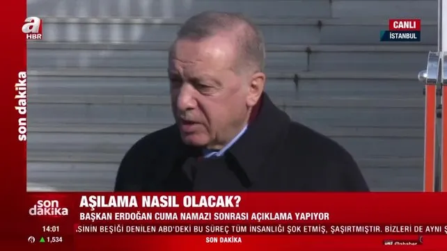 SON DAKİKA: Cumhurbaşkanı Erdoğan'dan Cuma namazı sonrası önemli açıklamalar | Video