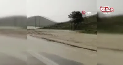 Eskişehir’in Günyüzü ilçesini sel vurdu | Video