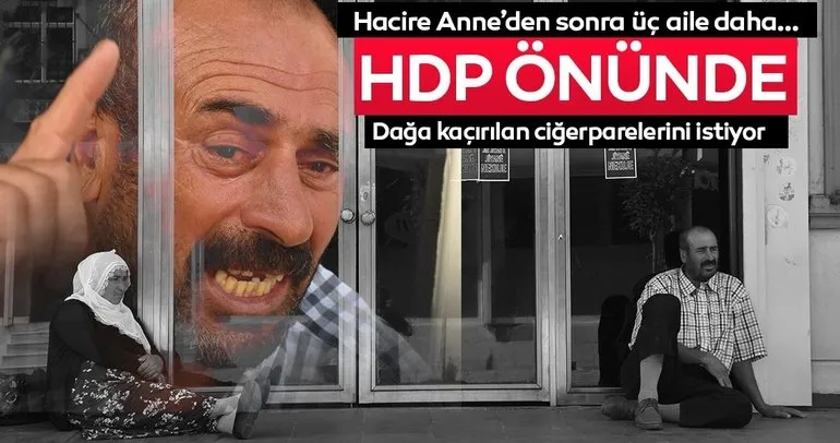HDP Diyarbakır İl Başkanlığı önünde oturma eylemi