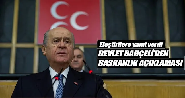 Bahceli Den Baskanlik Aciklamasi Son Dakika Haberler