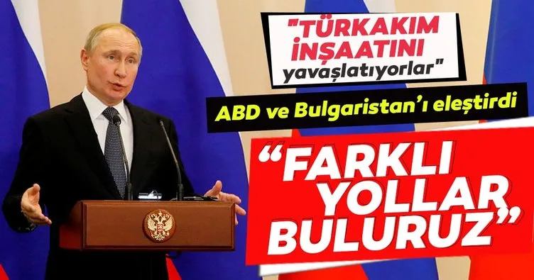 Uzay operasyonları için ABD’yi eleştiren Putin’den TürkAkım için Bulgaristan’a sert uyarı