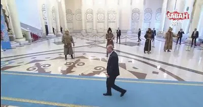 Başkan Erdoğan Astana’da liderlerle bir araya geldi | Video