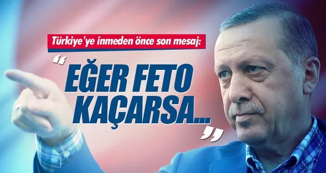 Erdoğan: Başka ülkeye giderse markaj yaparız