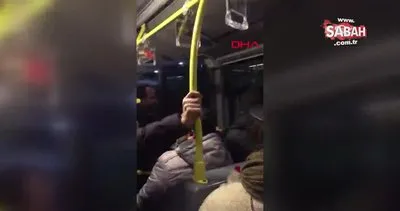 İstanbul’da metrobüste Fenerbahçeli taraftarlar ’Burası Kadıköy’ deyince tekme tokat kavga çıktı!