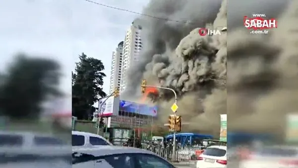 İstanbul Levent'teki ünlü AVM'de yangın! İşte ilk görüntüler | Video