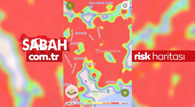 Son dakika haberler: İstanbul kıpkırmızı! İstanbul COVİD 19 haritasında dikkat çeken detay