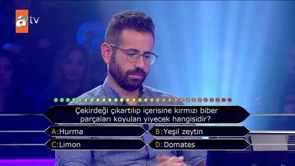 Kim Milyoner Olmak İster? 651. bölüm soruları ve cevapları