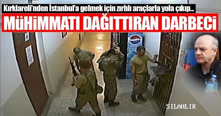 Darbeci yarbay askeri personele mühimmat dağıttırmış