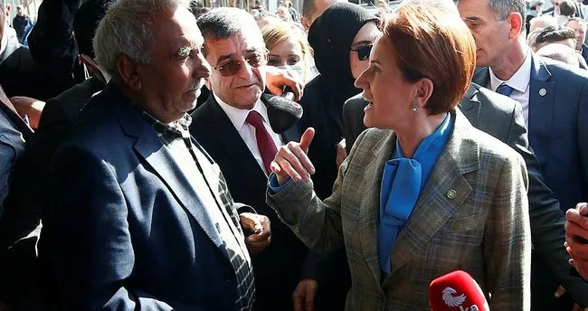 İYİ Parti Genel Başkanı Meral Akşener'e vatandaştan HDP tepkisi!