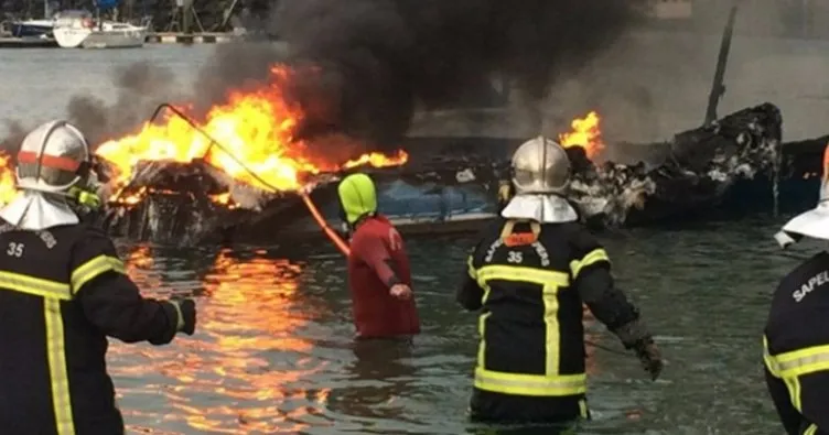 Fransa’da limanda büyük yangın!