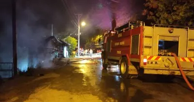 Yangın restoranı küle çevirdi #antalya
