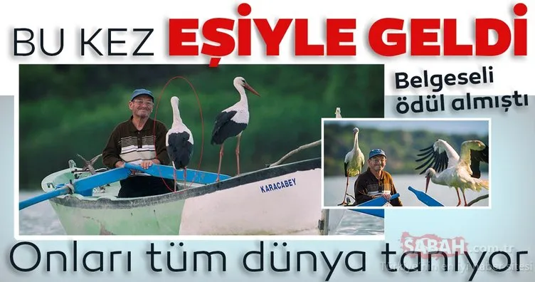 Adem Amca, Yaren leylek ile buluştu