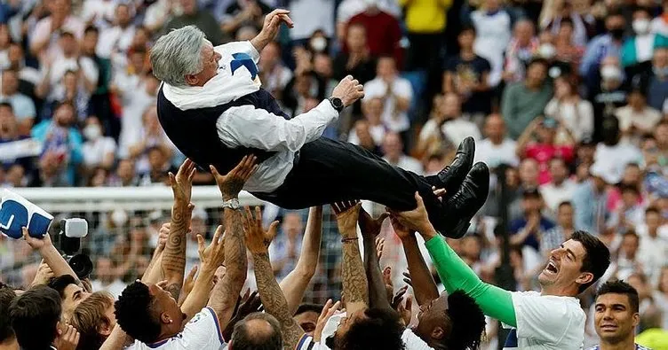 Real Madrid şampiyon oldu Ancelotti tarih yazdı