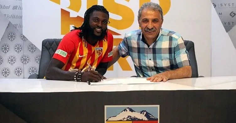 Emmanuel Adebayor, Kayserispor’da