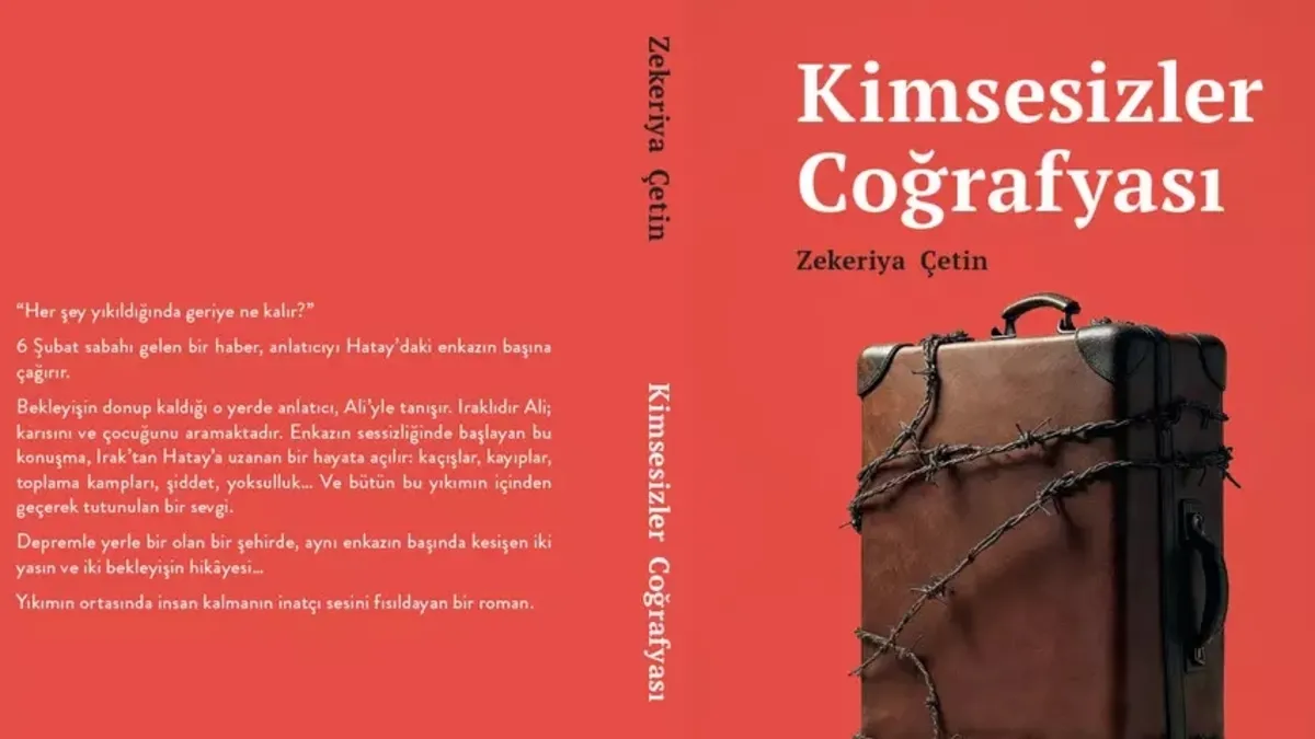 Zekeriya Çetin'in yazdığı 'Kimsesizler Coğrafyası' okurlarla buluştu