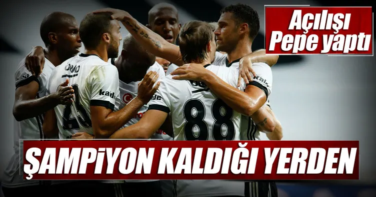 Şampiyon kaldığı yerden: 2-0