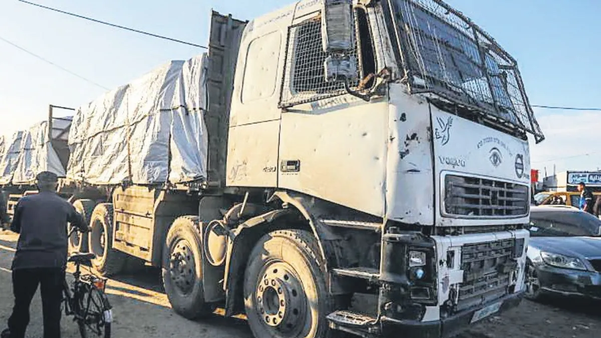 Gazze’ye yardımlar yüzde 80 azaldı