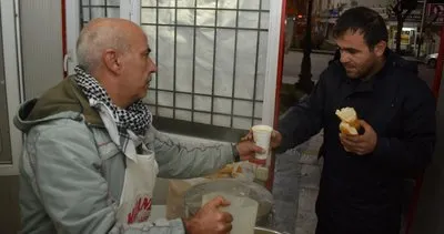 Siverek’te vatandaşlara sıcak çorba ikramı