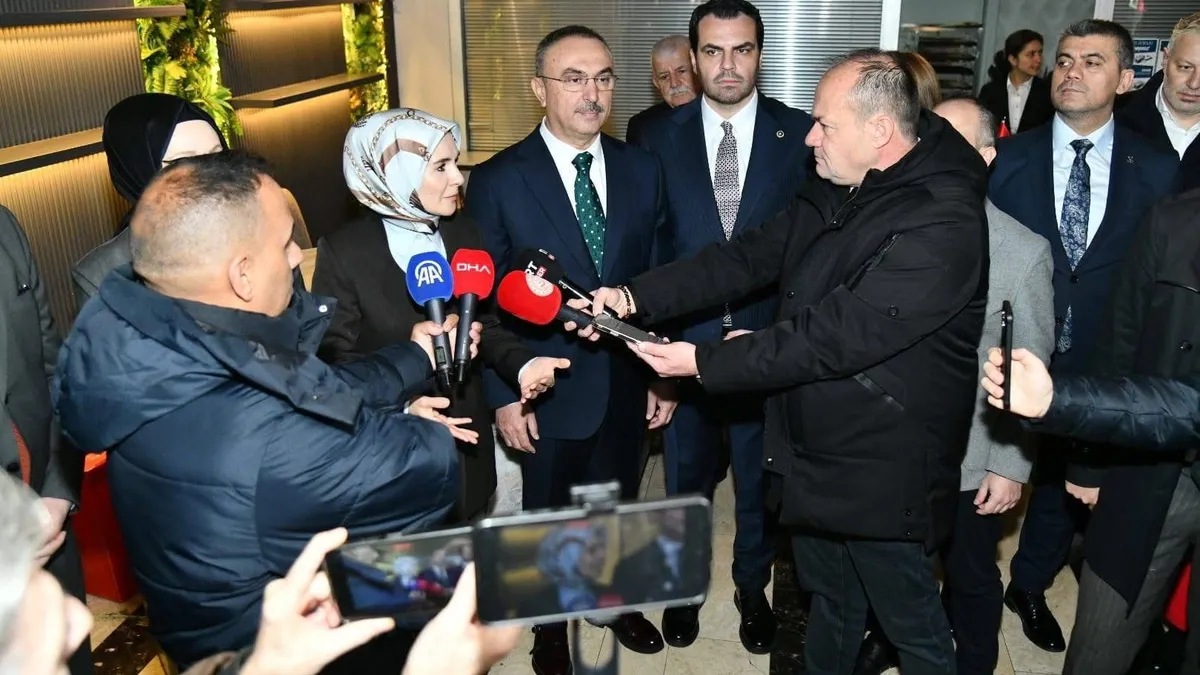 Bakan Mahinur Özdemir Göktaş: Kimseyi geride bırakmayan bir anlayışla çalışıyoruz Bakan Mahinur Özdemir Göktaş: Kimseyi geride bırakmayan bir anlayışla çalışıyoruz