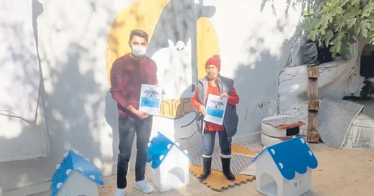 HKÜ’lü öğrenciler can dostlara umut oldu