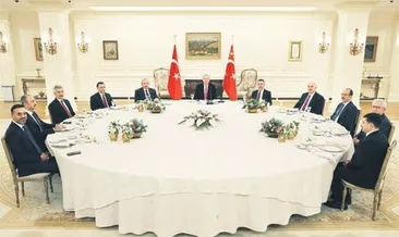 Yasama, yürütme, yargı Çankaya’da buluştu