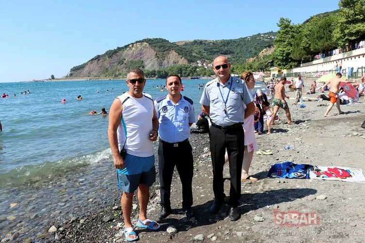 İğne atsan yere düşmez! Vatandaşlar Zonguldak’ta plajlara akın ediyor...