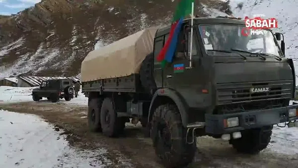 Azerbaycan ordusu Kelbecer'e doğru ilerleyişini sürdürüyor | Video