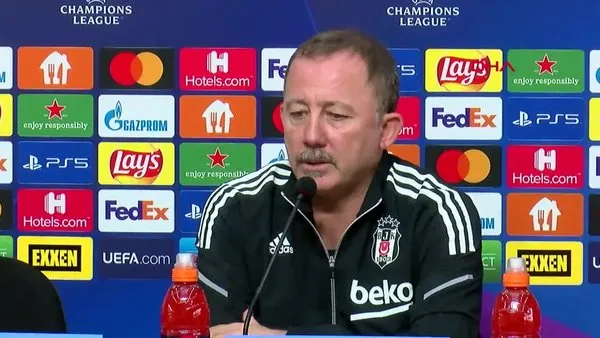 Beşiktaş Teknik Direktörü Sergen Yalçın'ın Borussia Dortmund maçı öncesi açıklamaları