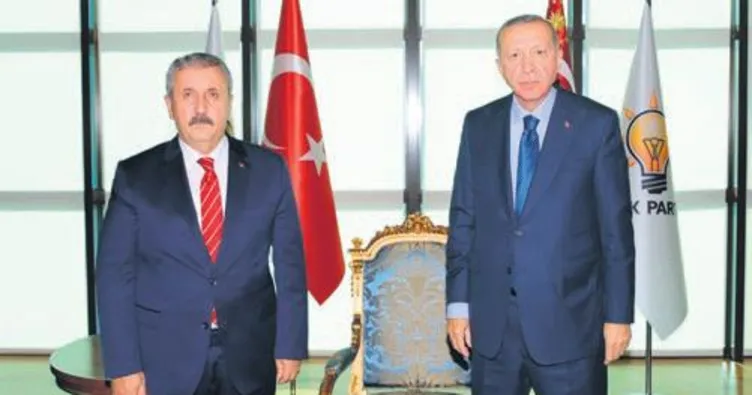 Erdoğan, Destici’yi kabul etti