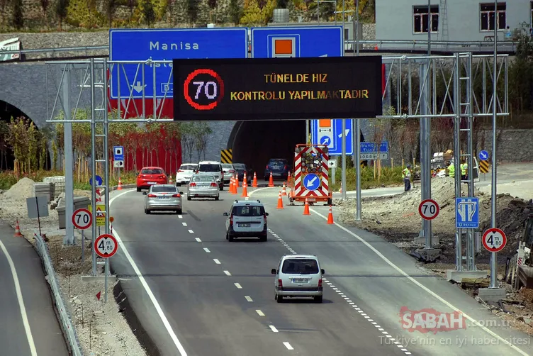 Sabuncubeli Tünelleri'nden 15 günde 600 bin araç geçti