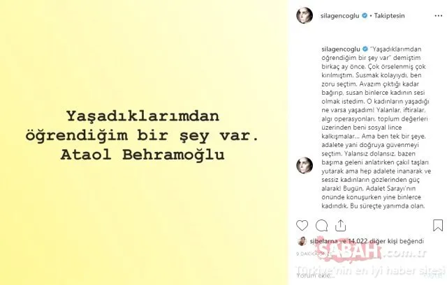 Son Dakika Haberi… Sıla Instagram hesabından paylaşım yaptı! Sıla – Ahmet Kural’a sosyal medyadan bakın ne dedi!