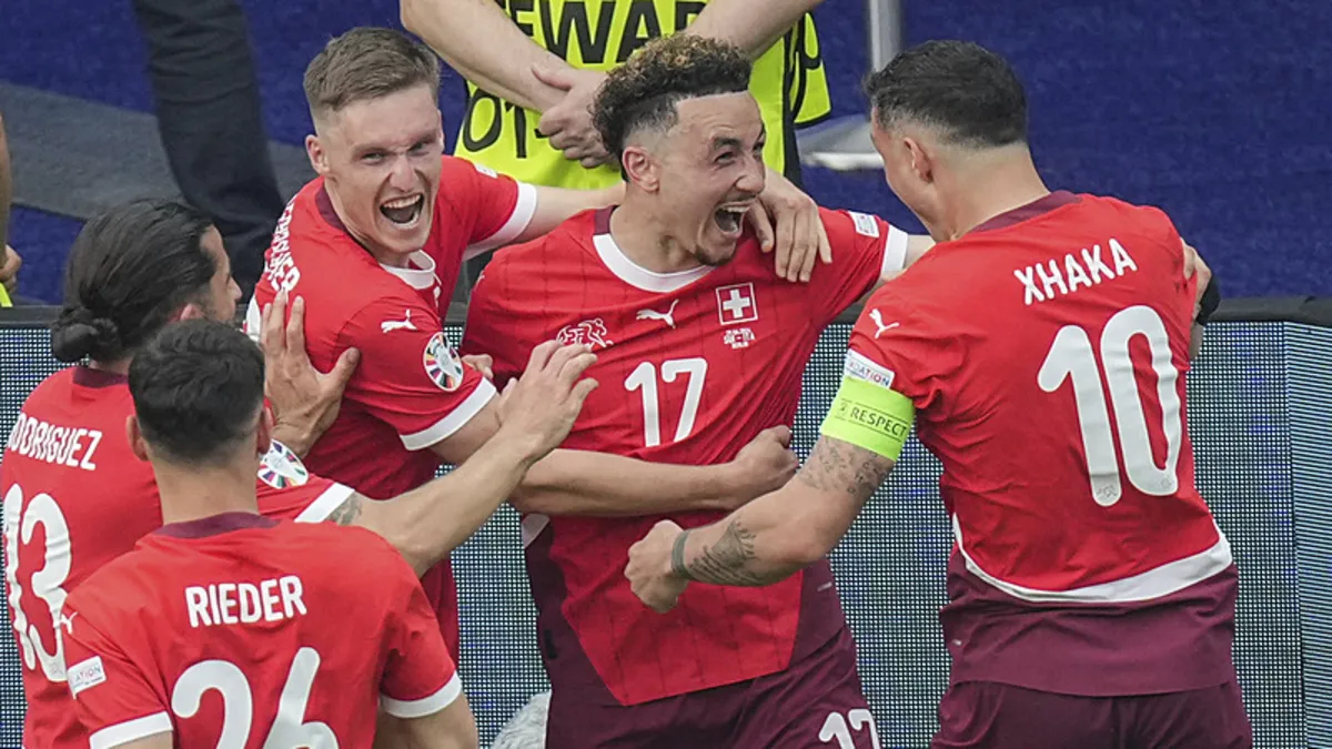 İsviçre, İtalya’yı 2-0 yenerek çeyrek finale yükseldi | EURO 2024 İsviçre, İtalya’yı 2-0 yenerek çeyrek finale yükseldi | EURO 2024