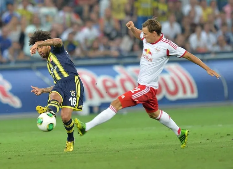 Red Bull Salzburg - Fenerbahçe maçından kareler