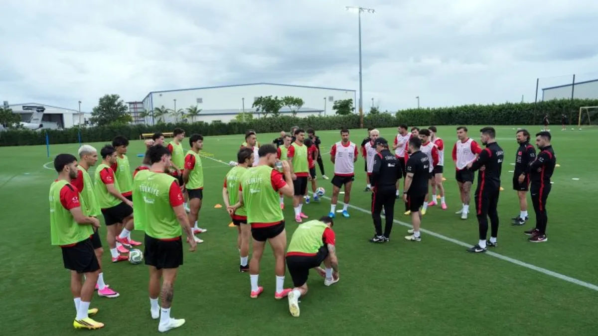A Milli Futbol Takımı Miami’deki Venezuela maçına hazır A Milli Futbol Takımı Miami’deki Venezuela maçına hazır
