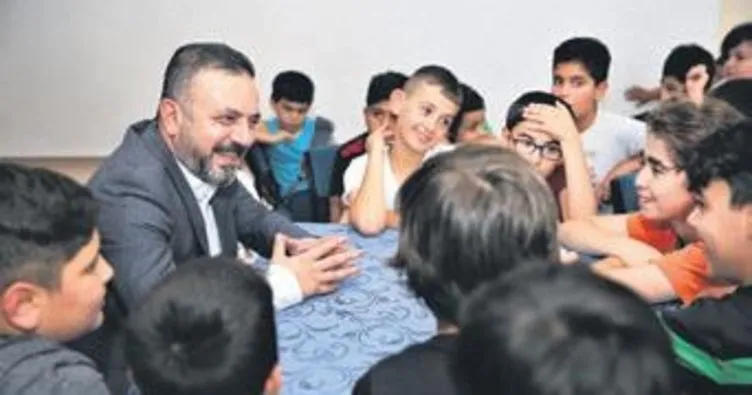 Başkan Ercan gençlerle buluştu
