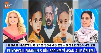 Müge Anlı’da film gibi olay! Yıllarca baba hasreti çeken Etiyopyalı Eman’ın hikayesi Türkiye’yi ağlattı!