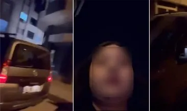 Genç kadın kendisini takip eden kişiyi çekti: Seni polise veririm! #bursa