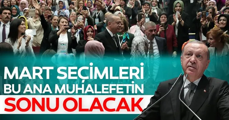 Mart seçimleri bu ana muhalefetin sonu olacak