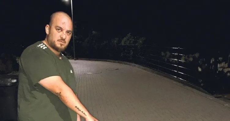 Kafatasını çatlattılar