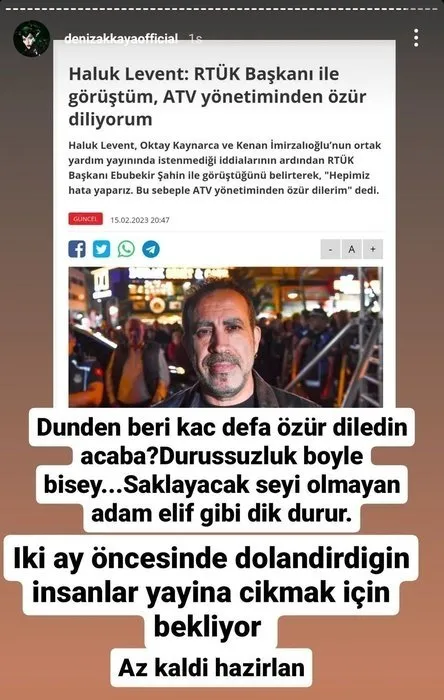 Deniz Akkaya Haluk Levent'i 2. kez bombaladı: Plastik kahramanın dolandırdığı kişilerle görüştüm