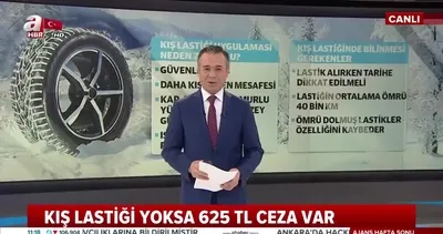 Kış lastiği takmayanlara ceza