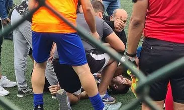 Amatör futbolcunun maçta kalbi durdu