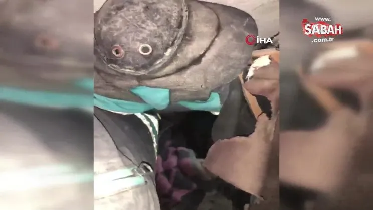 Enkaz altındaki 5 yaşındaki Yağmur herkesi ağlattı: “Çok üşüyorum baba” | Video