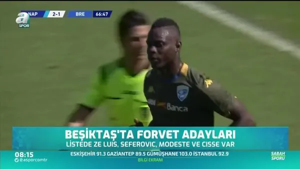 Beşiktaş'ta forvete 4 aday!