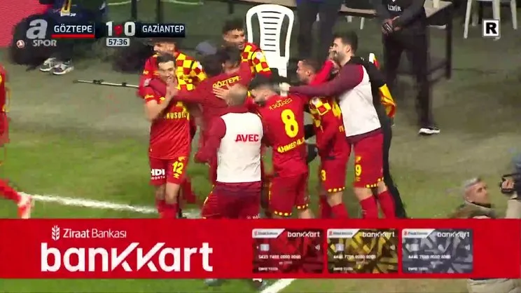 GOL | Göztepe 1-0 Gaziantep FK