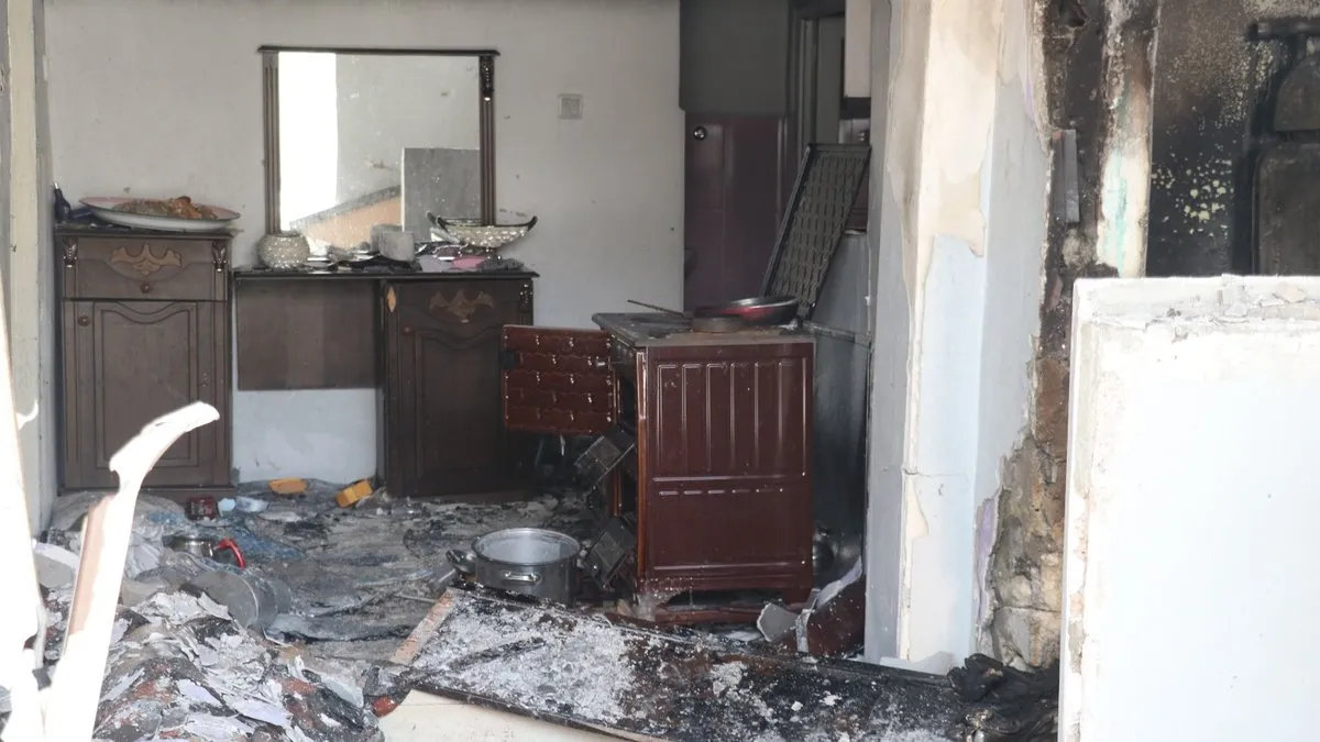 Erzurum’da patlama: 1’i ağır, 4 yaralı