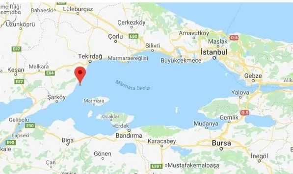 marmara denizi nde korkutan deprem