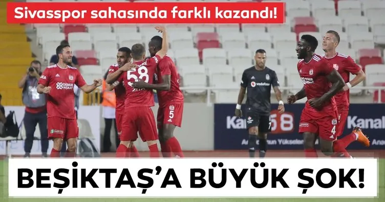 Sivasspor’dan Beşiktaş’a farklı tarife