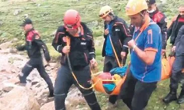 Kaçkar Dağları’nda iki dağcı kurtarıldı